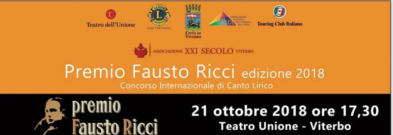Concorso Lirico Premio Fausto Ricci 2018